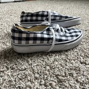 Gingham Vans